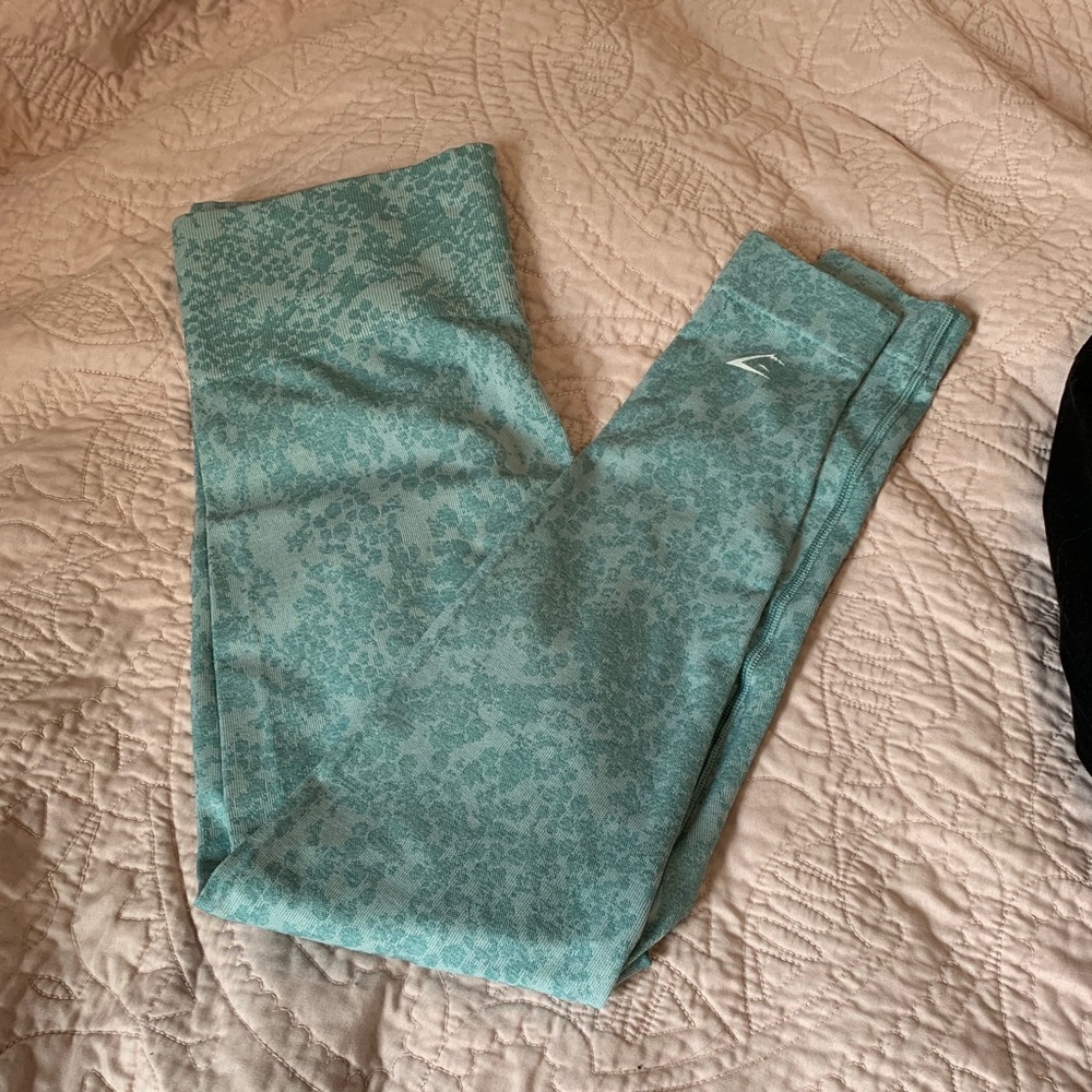 Gymshark Teal Seamless Leggings